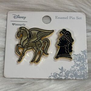 Disney Loungefly Hercules Pegasus 2 Pin Set